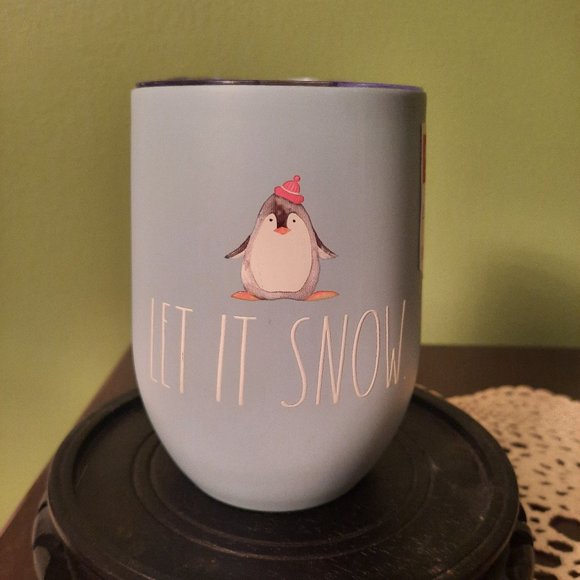 Rae Dunn Other - 💙2x HP💙 Rae Dunn Let it Snow insulated tumbler
